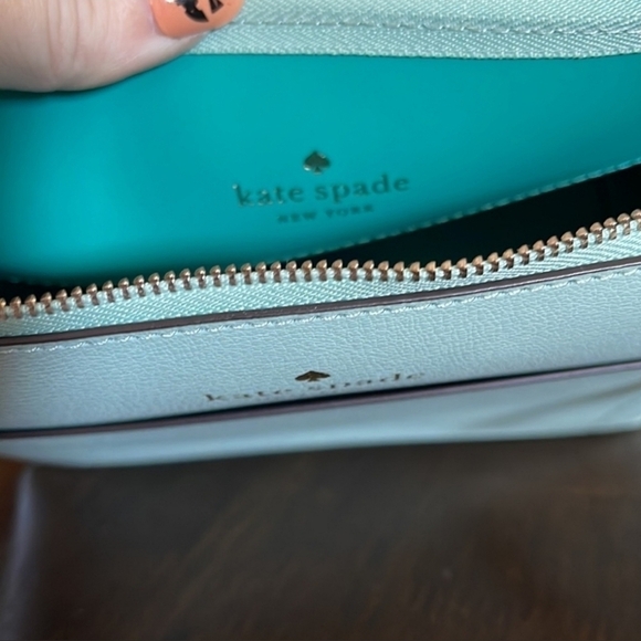Kate Spade mint color crossbody - Picture 4 of 5